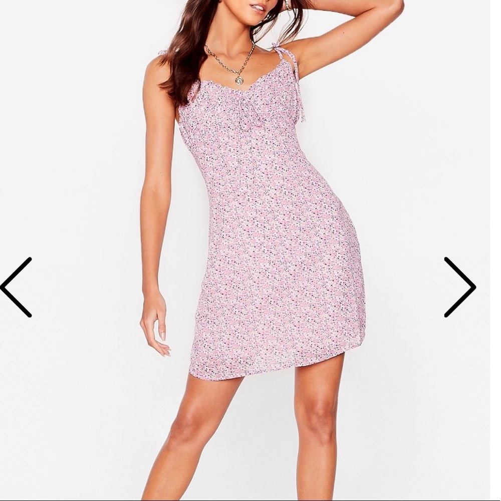 Nasty Gal Floral Dress